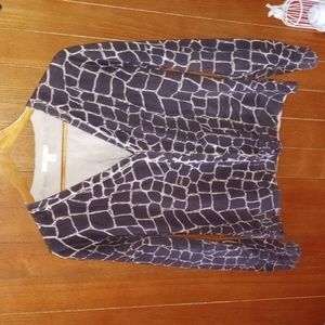 Merona giraffe cardigan
